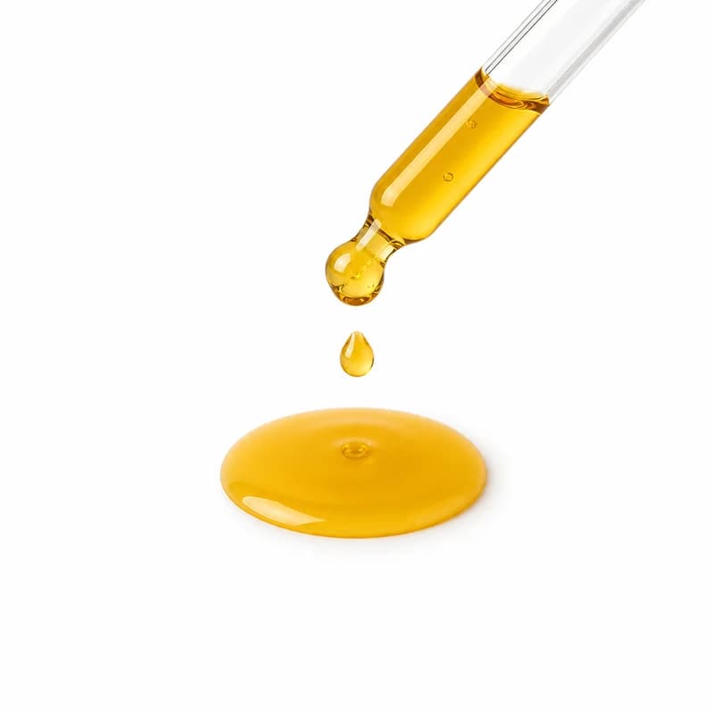Une pipette de collagène liquide