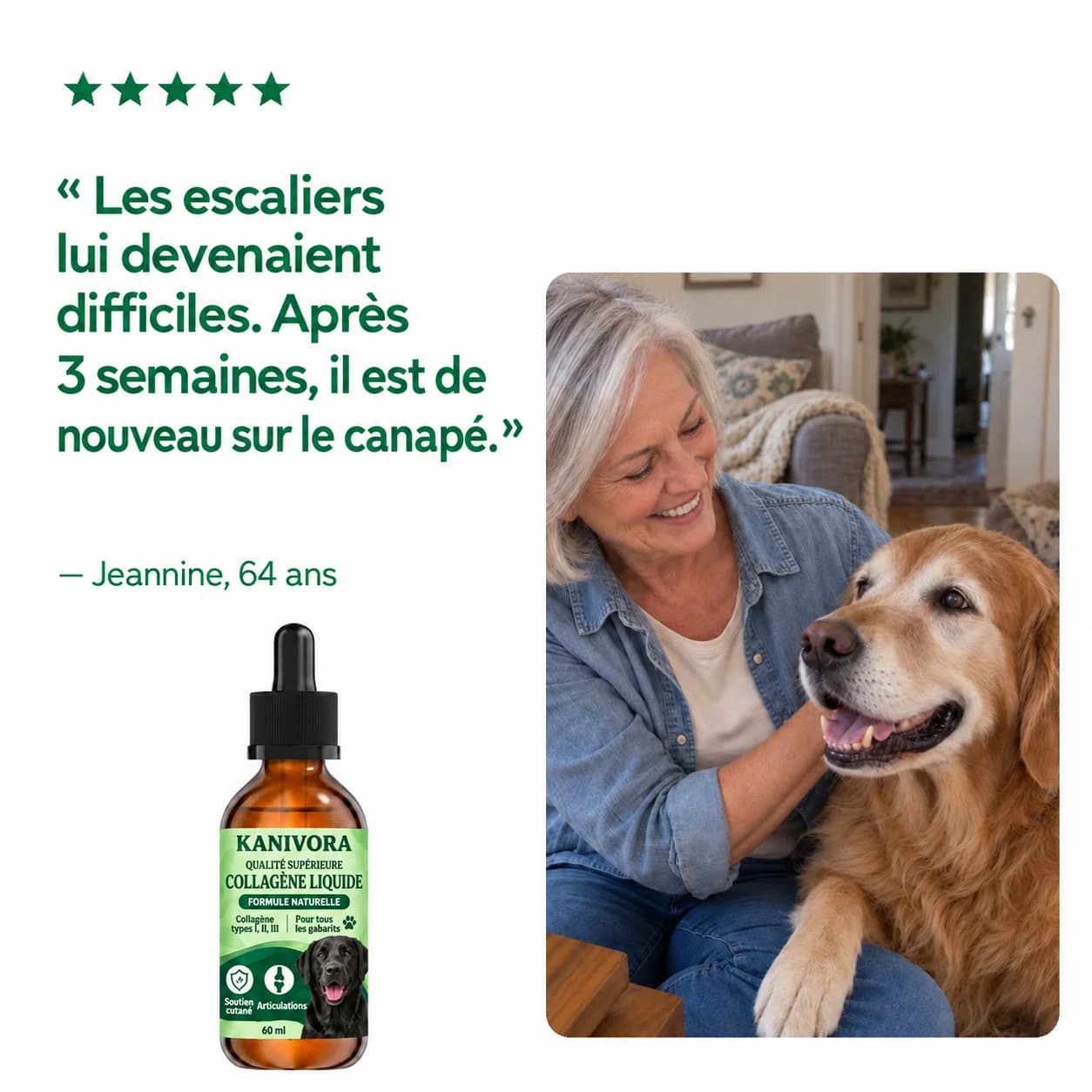 Collagène KANIVORA pour les hanches et les articulations - photo 3
