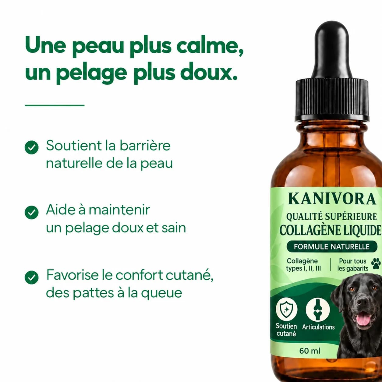 Collagène KANIVORA pour la peau et les démangeaisons - photo 2