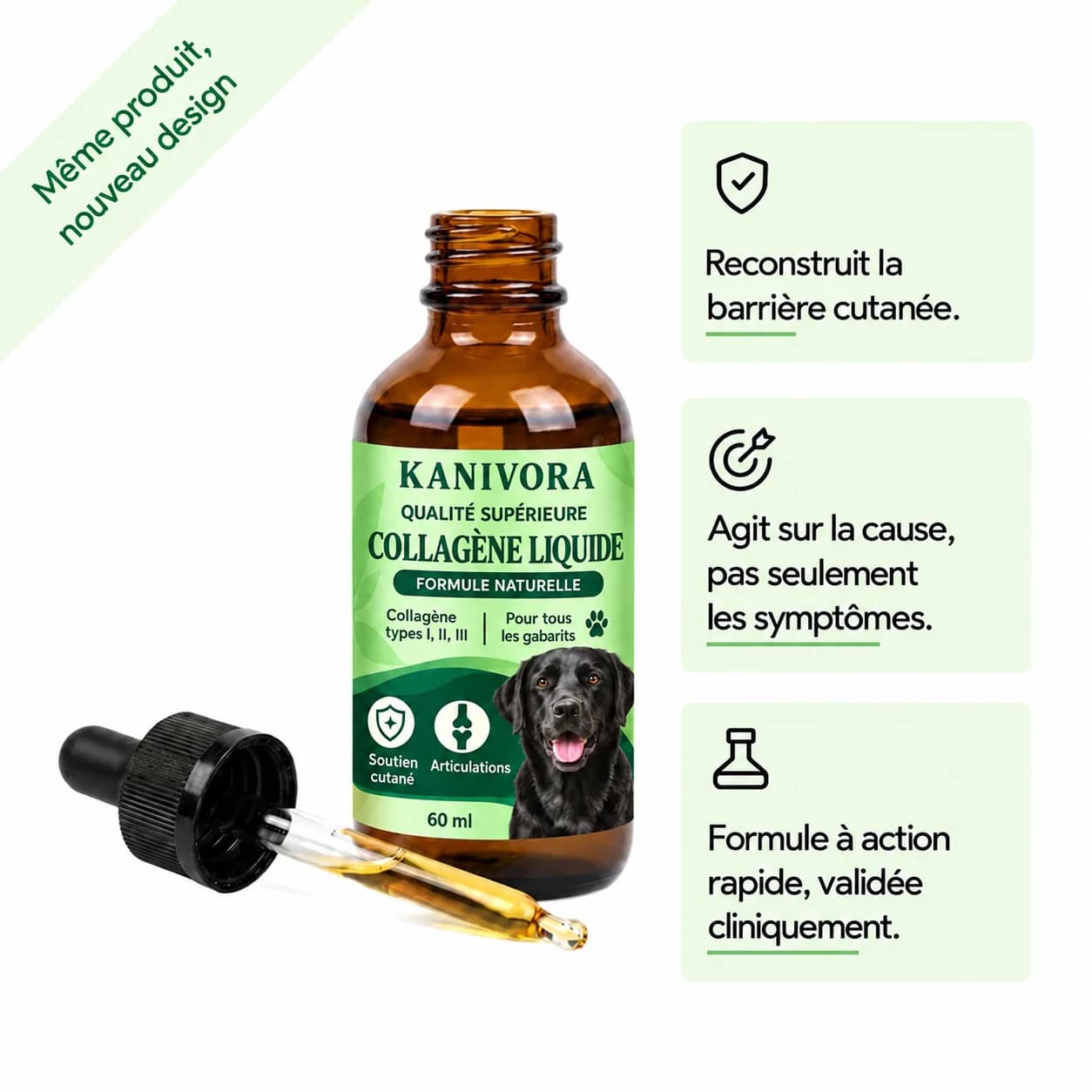 KANIVORA Collagène Liquide pour Chiens