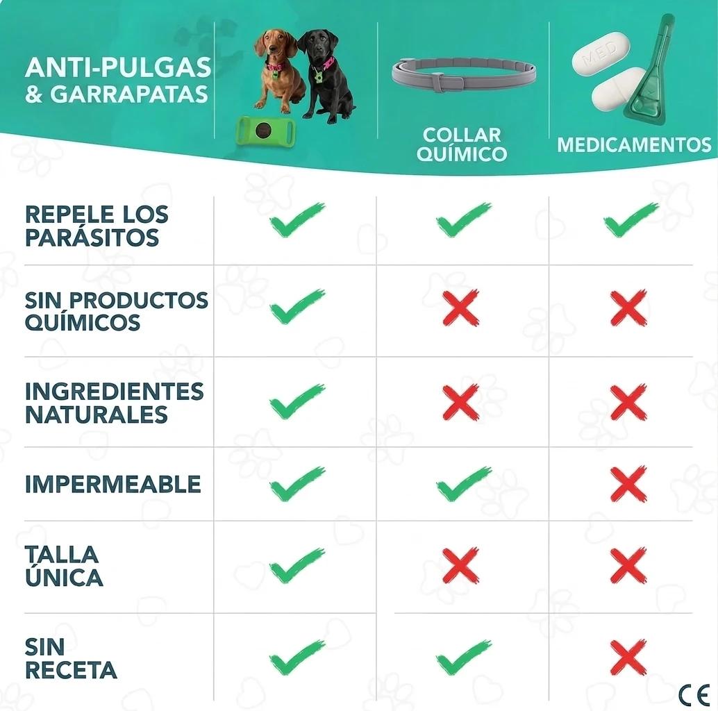 Colgante Antipulgas Natural — Protección 12 Meses para Perros - photo 10