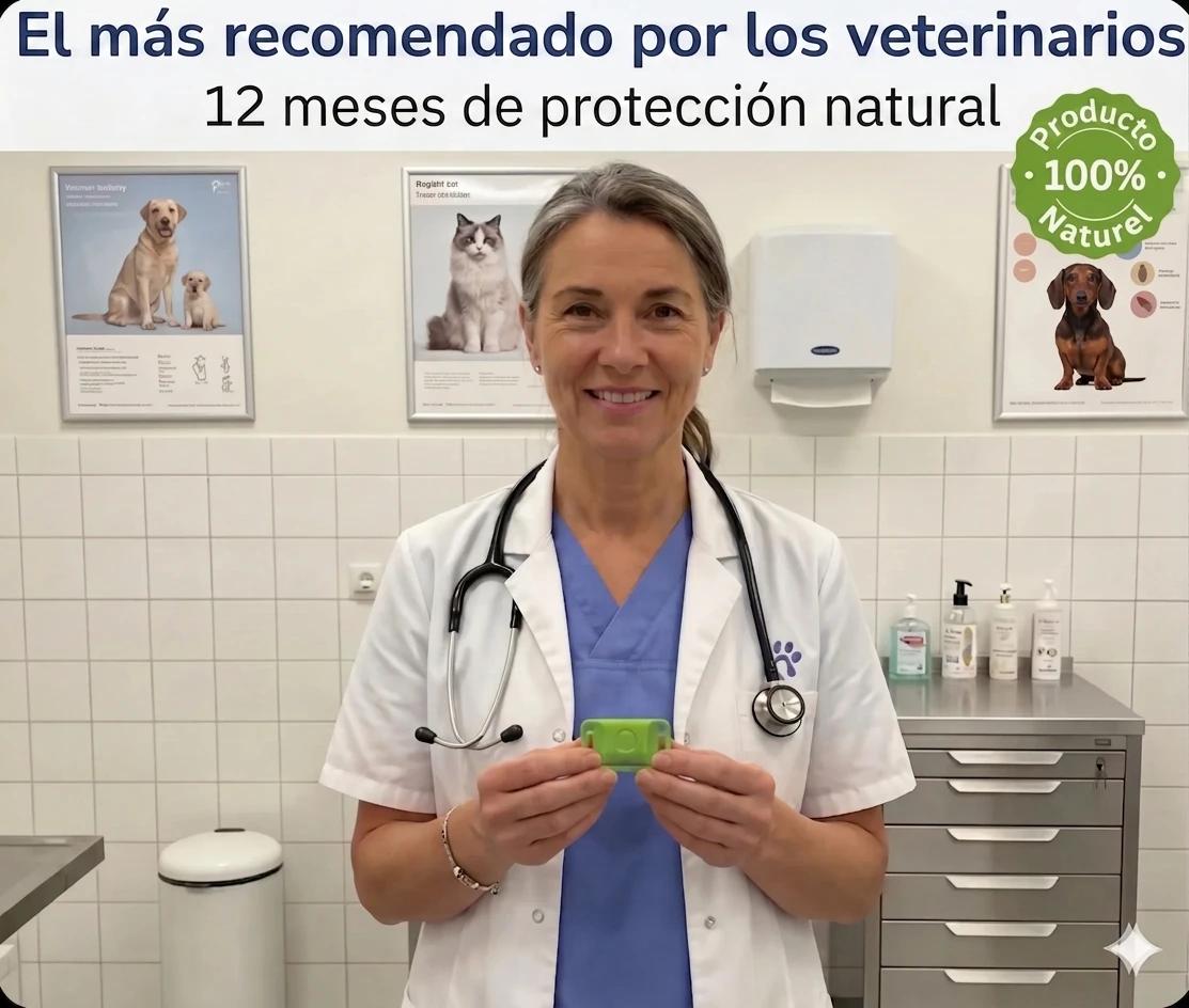 Colgante Antipulgas Natural — Protección 12 Meses para Perros - photo 4