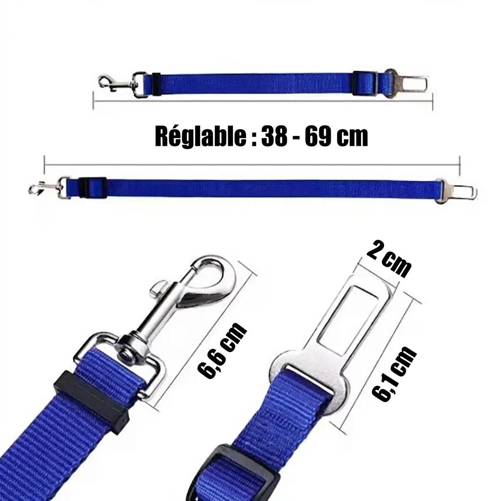 Ceinture de Securite Voiture pour Chien - photo 3