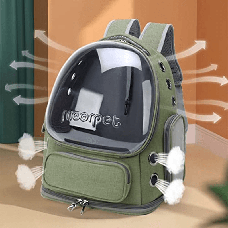 Sac a Dos Transparent pour Chien et Chat - photo 3