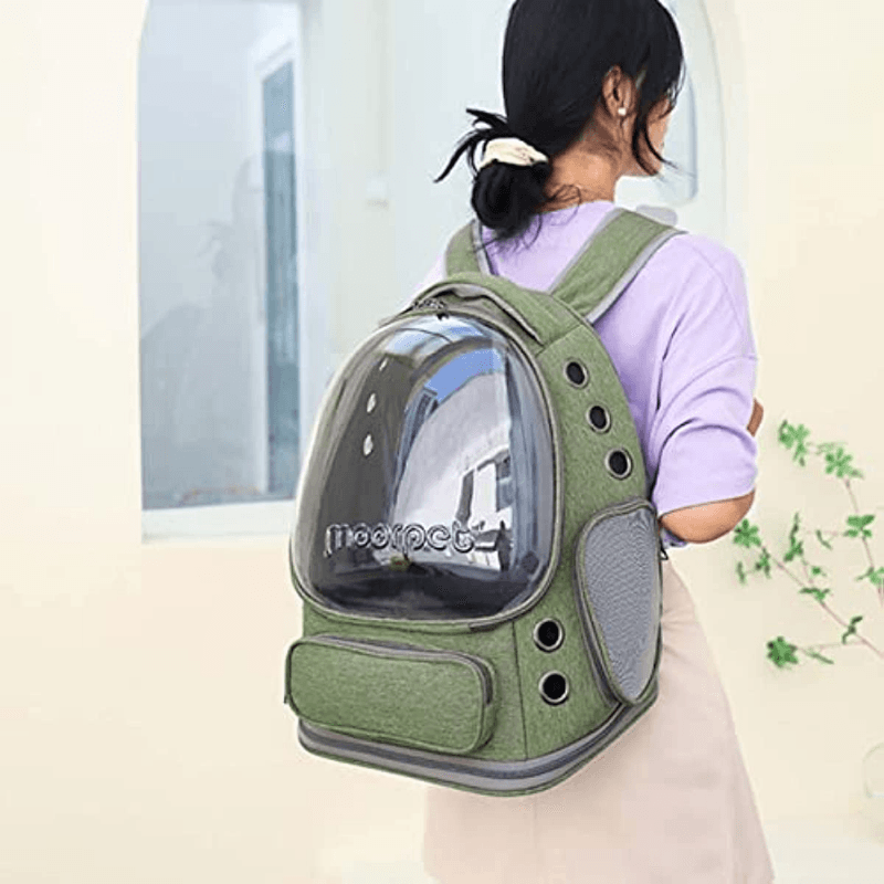 Sac a Dos Transparent pour Chien et Chat - photo 6