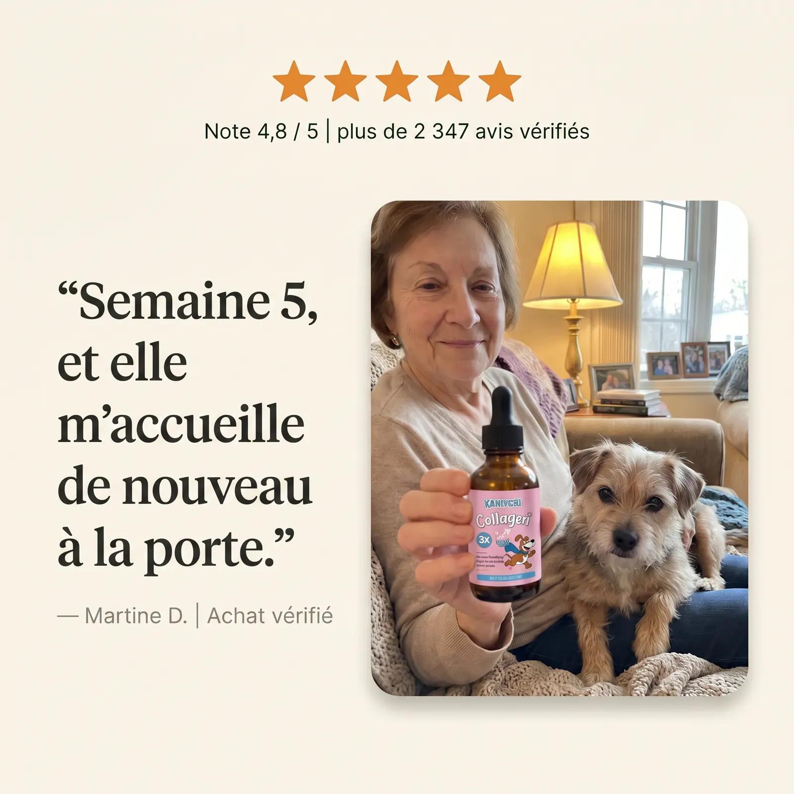 Collagène Liquide pour Chien — Hanches, Articulations & Mobilité - photo 6