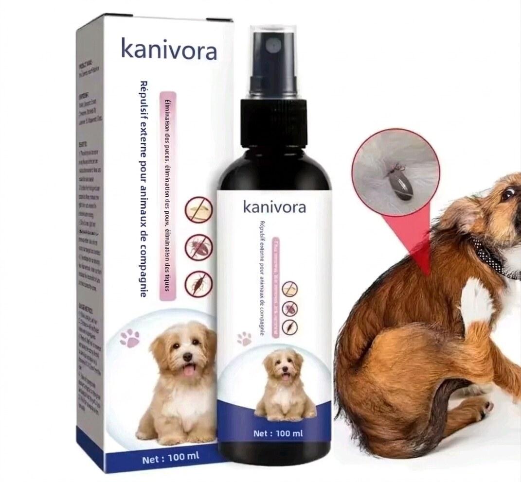 Natürliches Repellent-Spray KANIVORA für Hunde