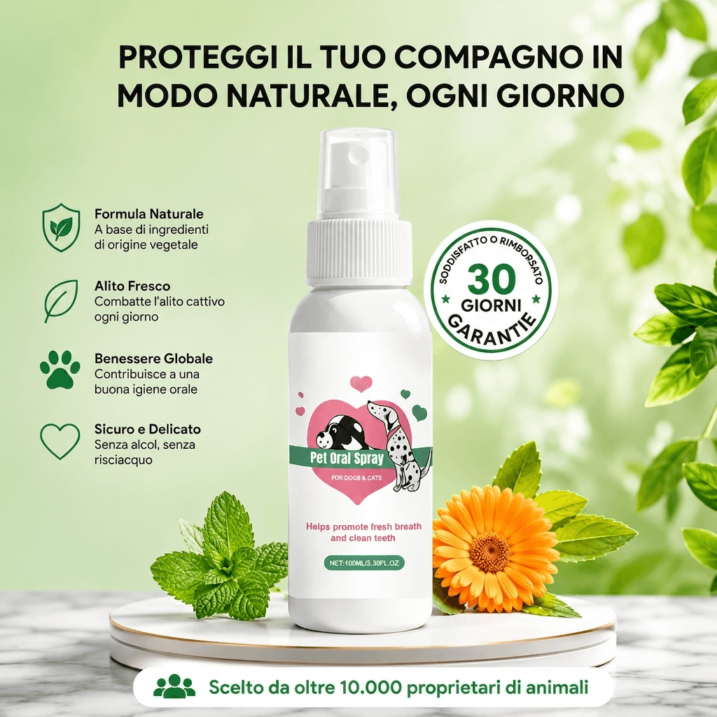 Spray Dentale — Alito fresco e anti-tartaro